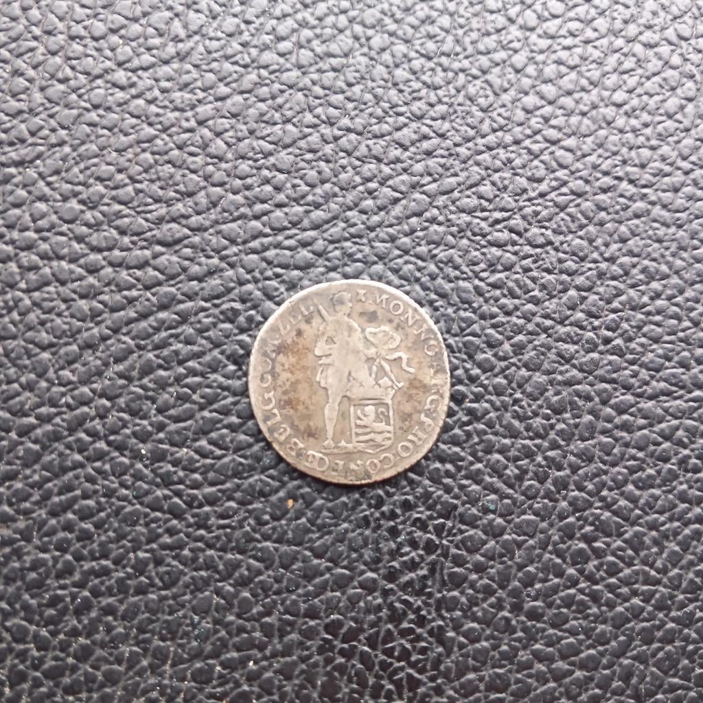 Zeeland pietje of 1/8 zilveren dukaat 1781, Ophalen of Verzenden