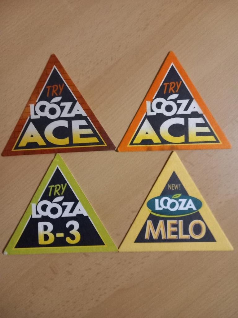 Sous-verres à bière Looza, divers, (414), Collections, Enlèvement ou Envoi