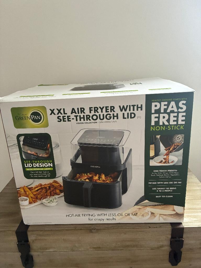 Airfryer Greenpan XXL, Enlèvement, Neuf, Friteuse à air XXL