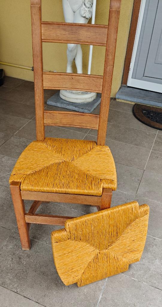 réparation de chaises en paille et cannage, Enlèvement