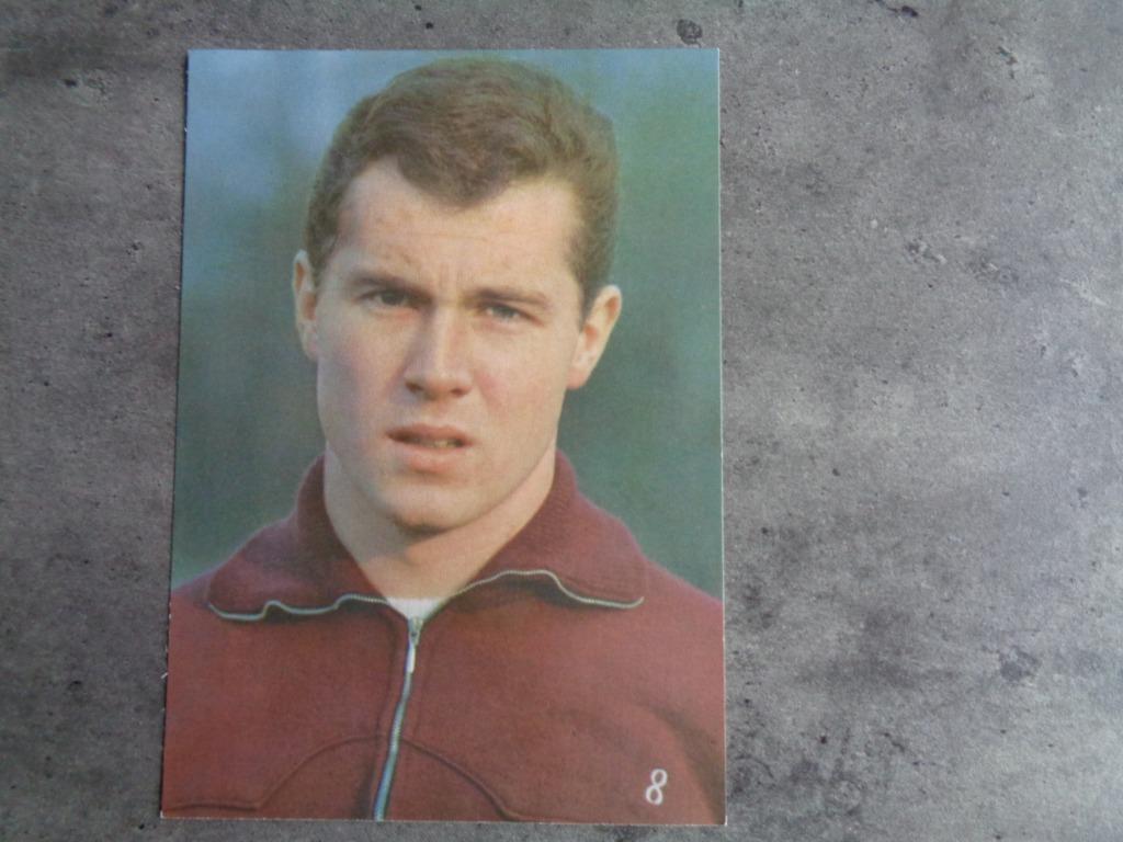 Carte postale de football Franz Beckenbauer éd. Aral, Collections, Enlèvement ou Envoi, Comme neuf