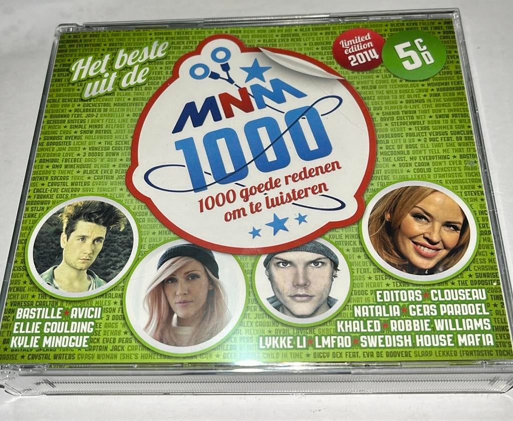 Het Beste Uit MNM 1000 - 5CD Box - Limited Edition 2014, Cd's en Dvd's, Ophalen of Verzenden, Zo goed als nieuw