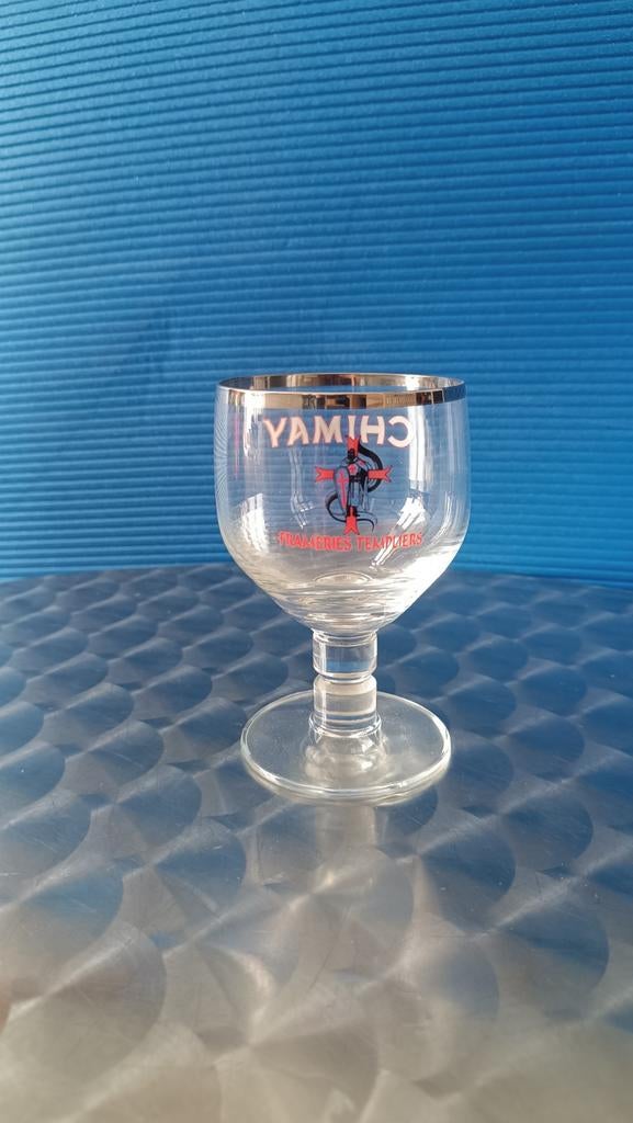 Verre Chimay 18cl, Frameries templiers, Collections, Marques de bière, Enlèvement ou Envoi, Comme neuf