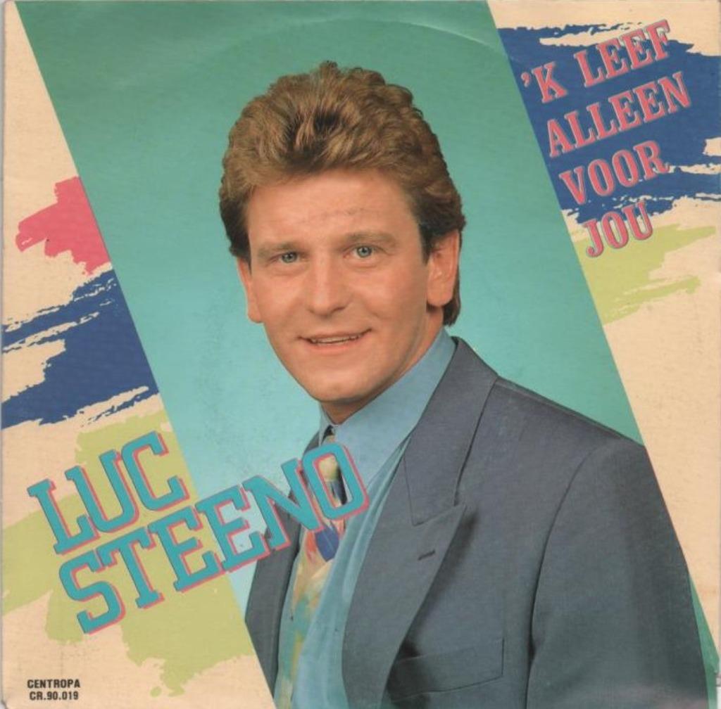 45t Luc Steeno - 'k Leef alleen voor jou (in nieuwstaat), Enlèvement ou Envoi, Comme neuf, En néerlandais
