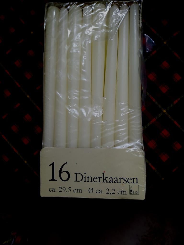 16 bougies de dîner, parfait état, Maison & Meubles, Enlèvement ou Envoi