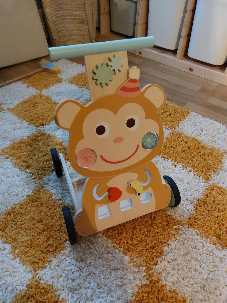 Loopwagentje aap, Ophalen, Gebruikt, Overige typen, Met wieltjes