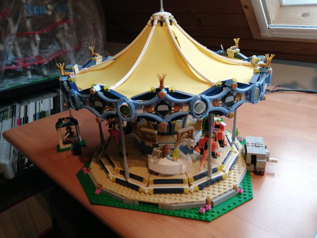 Lego Draaimolen 10257 (met doos), Kinderen en Baby's, Speelgoed | Duplo en Lego, Ophalen, Zo goed als nieuw, Complete set, Lego