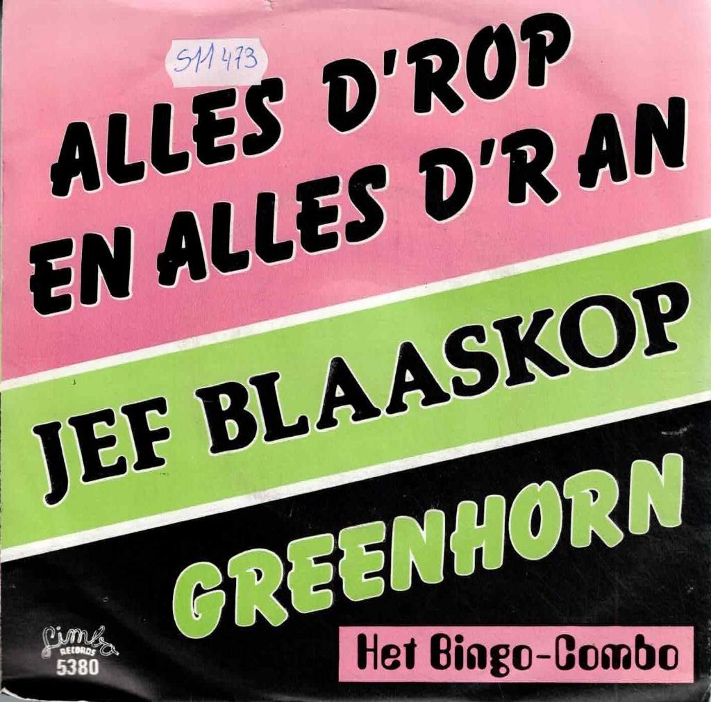 Vinyl, 7"   -   Jef Blaaskop, Het Bingo-Combo –...., Cd's en Dvd's, Ophalen of Verzenden, Overige formaten
