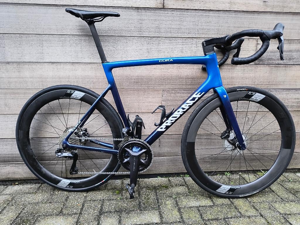 Prorace Cura 58/xl, 28 inch, Gebruikt, Carbon, Heren