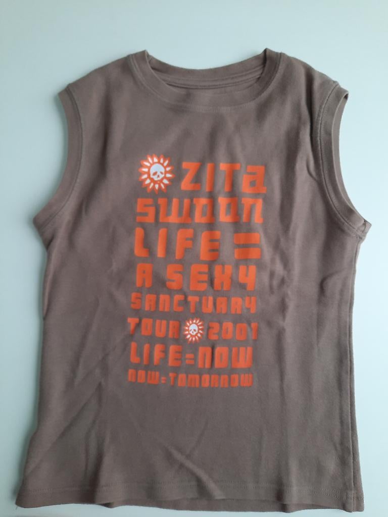 Damestop Zita Swoon Life = a sexy sanctuary maat Smal, Ophalen of Verzenden, Gebruikt, Kleding