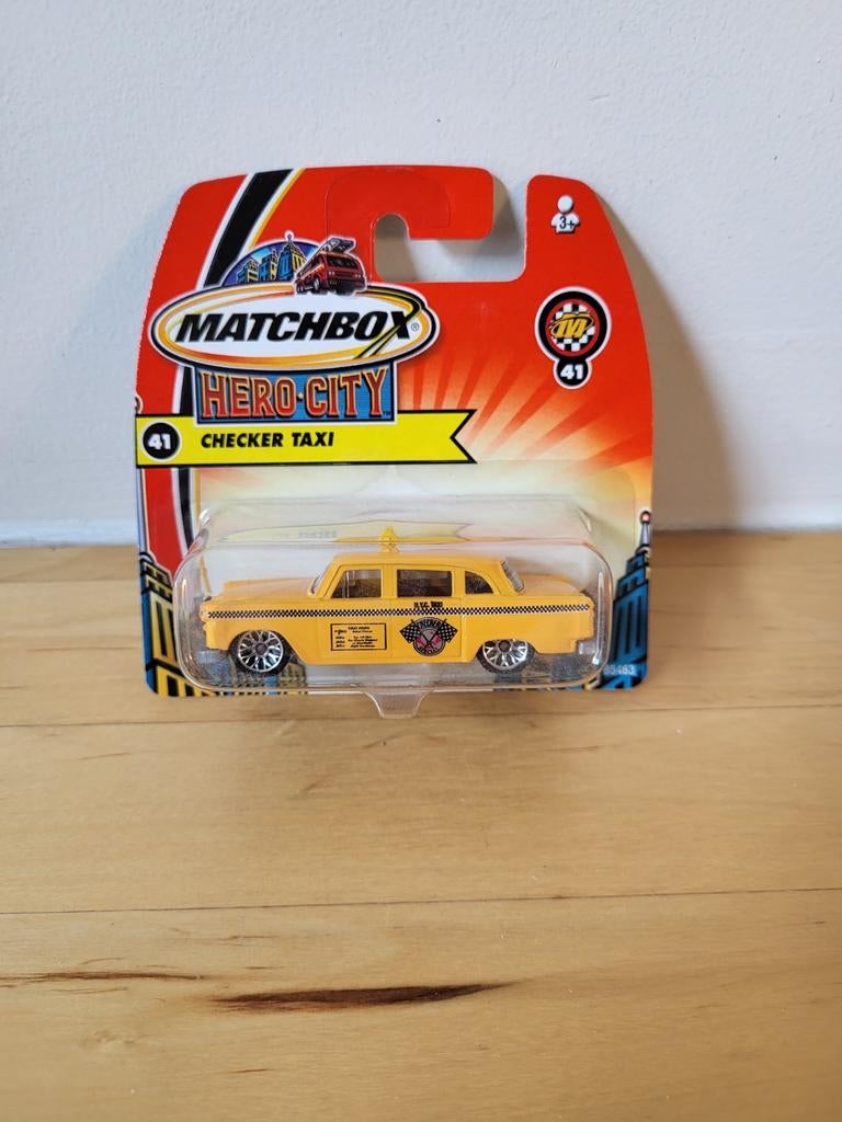 Matchbox Checker Taxi, Ophalen of Verzenden, Nieuw, Auto