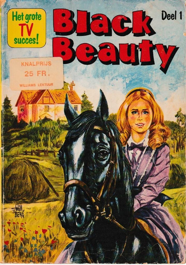 Strip : " Black Beauty wordt ontvoerd"., Boeken, Verzenden