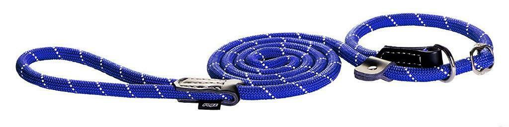Laisse + Collier réglable, bleu pour Chien, taille L, Neuf, Dieren en Toebehoren, Verzenden, Nieuw