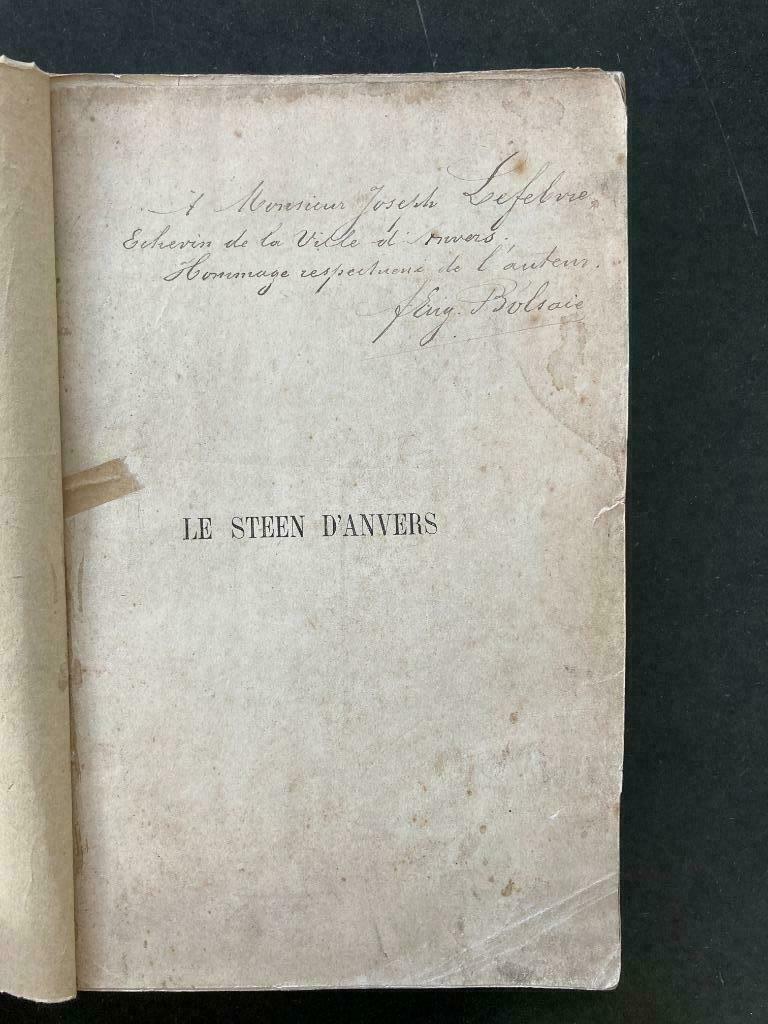 Le Steen D'Anvers - Eugène Bolsaie, Livres, Histoire & Politique, Utilisé, Enlèvement ou Envoi