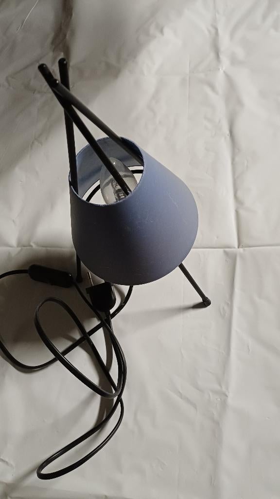 Vintage lampje, Ophalen, Zo goed als nieuw, Metaal, Minder dan 50 cm