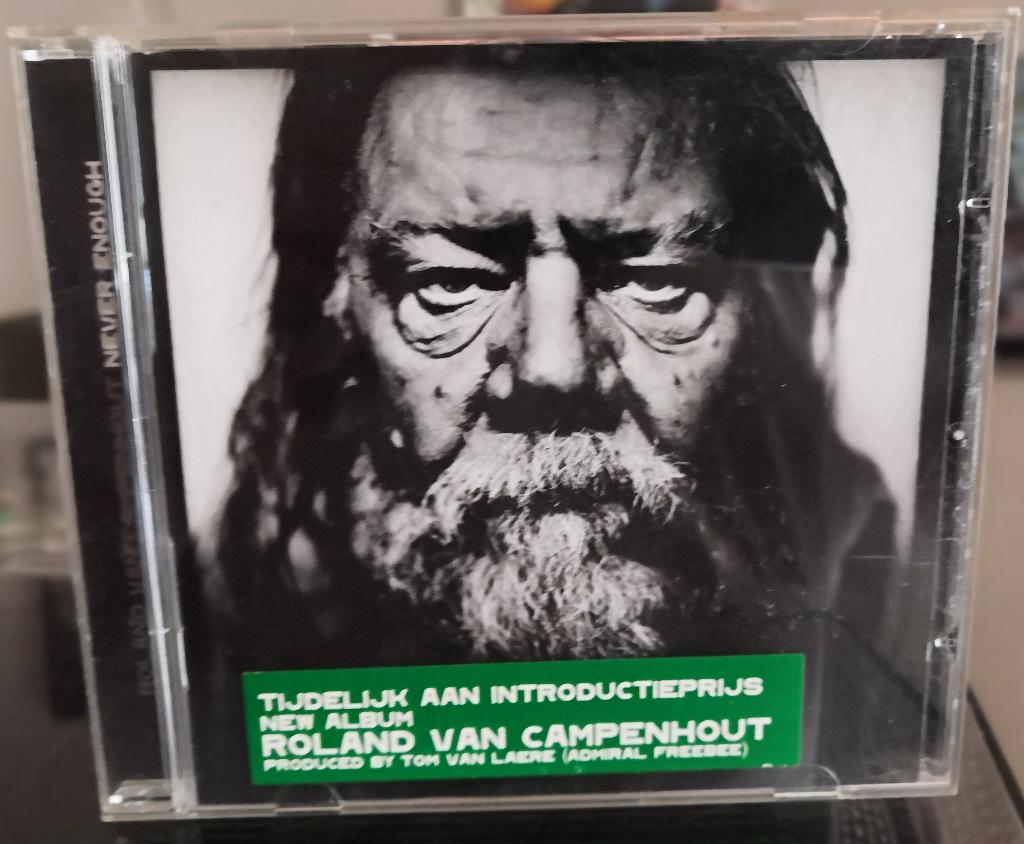 Roland Van Campenhout - Never Enough / CD, Album, Rock 🆕, Cd's en Dvd's, Ophalen of Verzenden, Nieuw in verpakking, Alternative