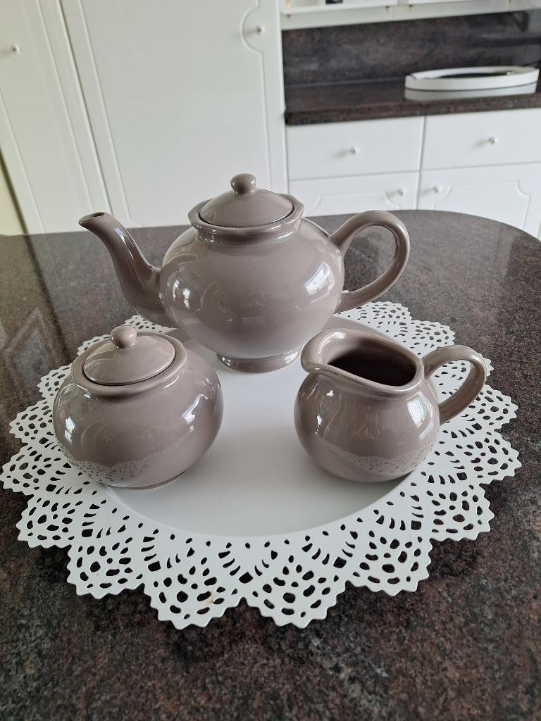 3-delig servies, Ophalen