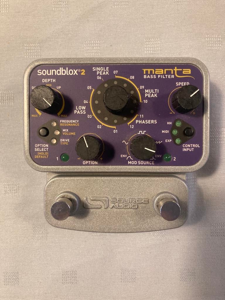 Source Audio soundblox2 Manta Bass Filter, Ophalen of Verzenden, Gebruikt