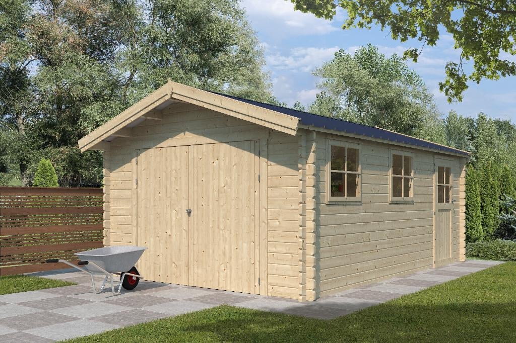 NIEUW Houten garage: 4011AC, Verzenden, Nieuw