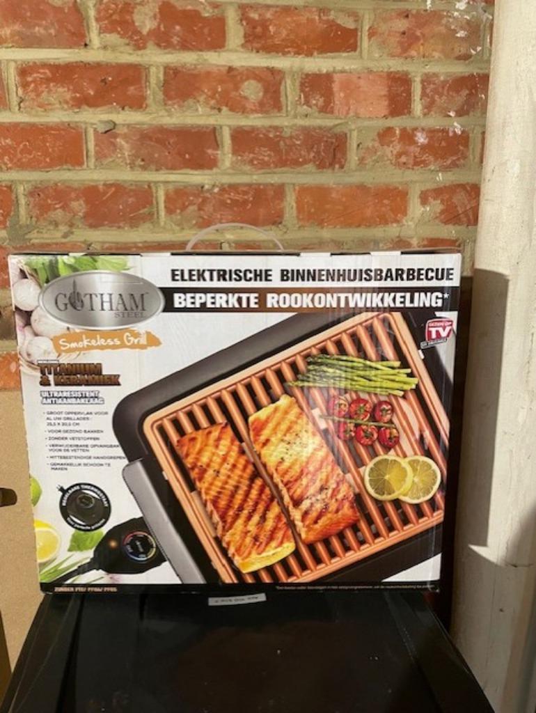 BBQ électrique intérieur/extérieur Gotham Steel NEUF, Jardin & Terrasse, Enlèvement, Neuf, Gotham Steel