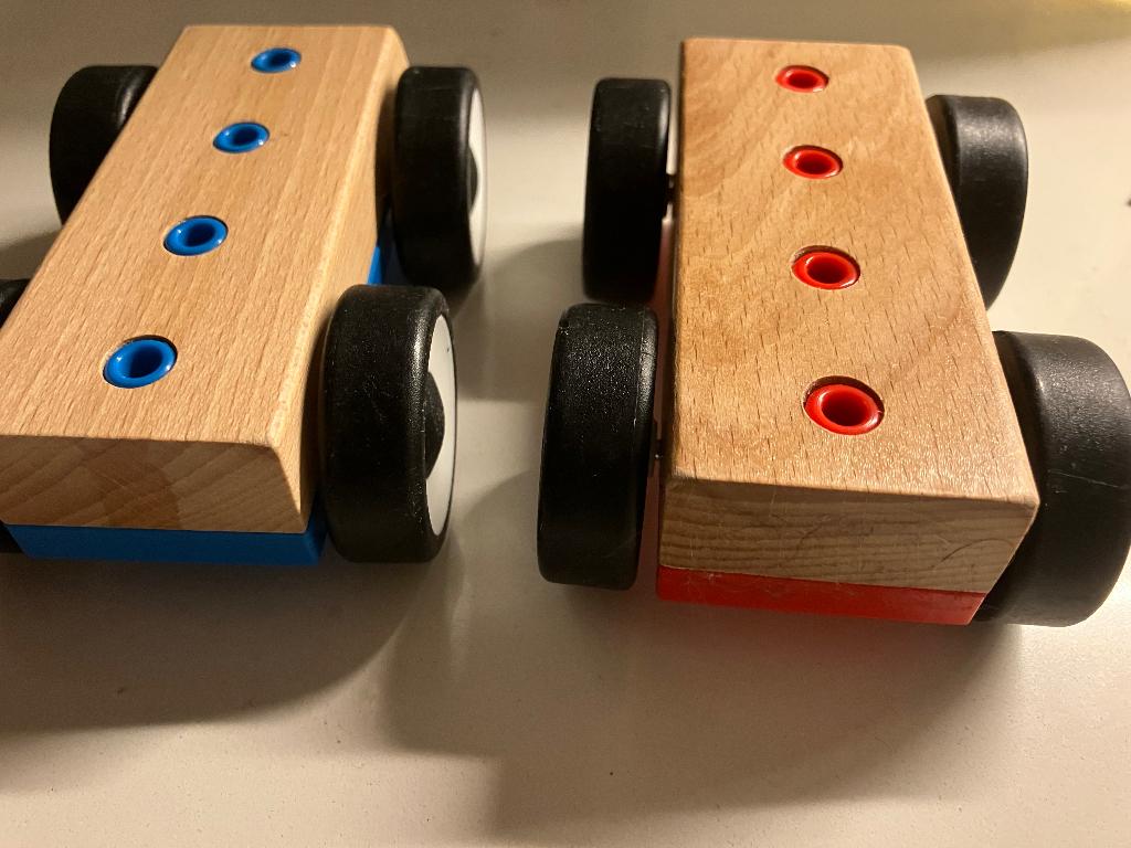 Lillabo autootjes Ikea, Kinderen en Baby's, Ophalen of Verzenden, Gebruikt, Overige typen