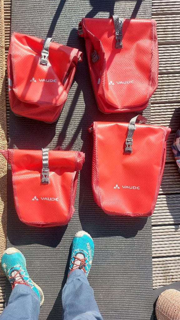 Fietstassen Vaude Aqua, set van 2 of 4. Nieuwstaat., Ophalen of Verzenden, Nieuw, Vaude