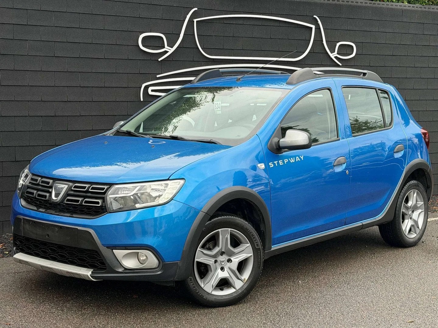 Dacia SANDERO Stepway 0.9 TCe+NAVI+AIRCO+CAMERA+EURO 6B, Autos, Dacia, Achat, Euro 6, Entreprise, Boîte manuelle