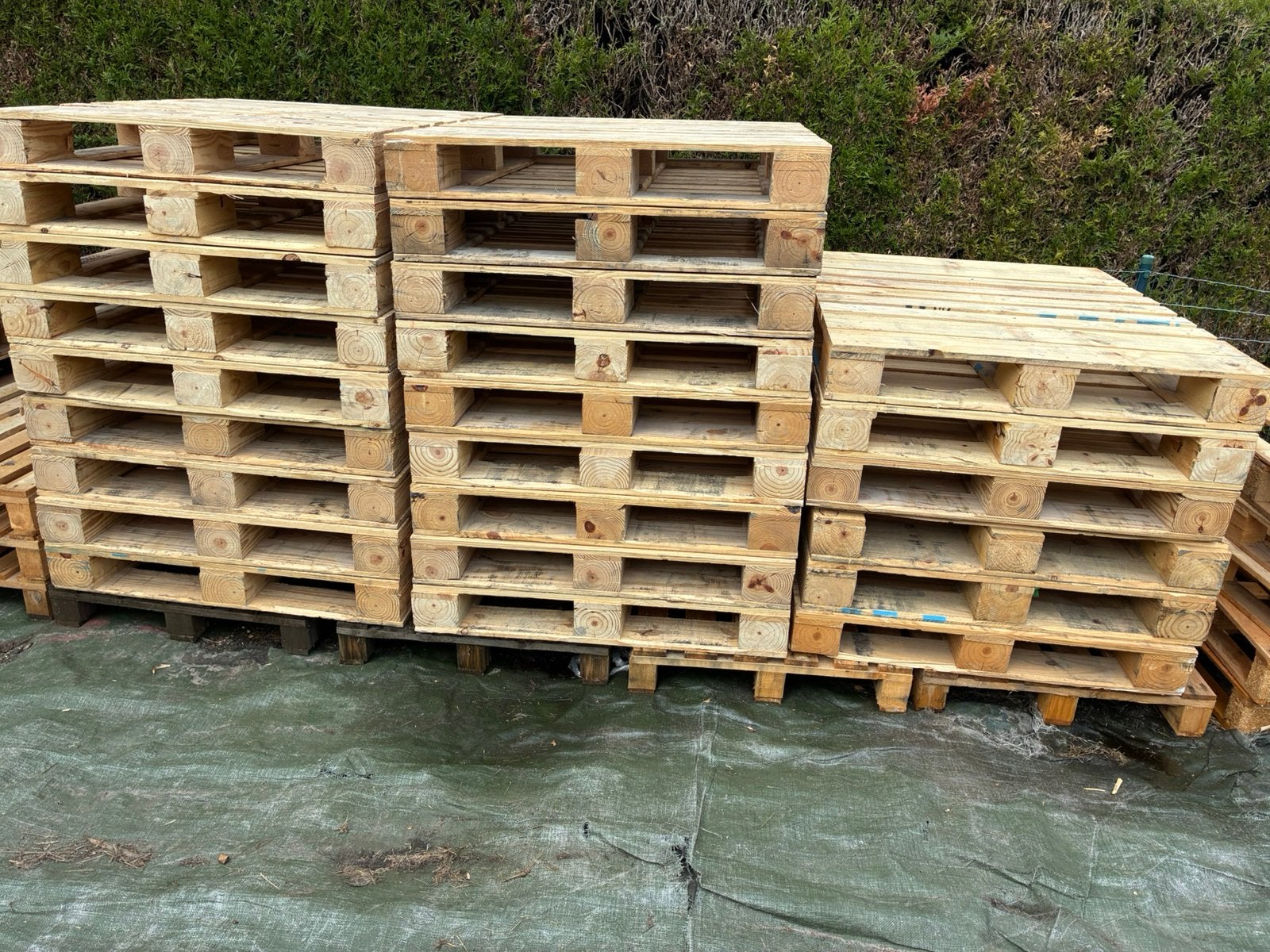 Palettes robustes 100X120, Bricolage & Construction, Bois & Planches, Enlèvement, Comme neuf
