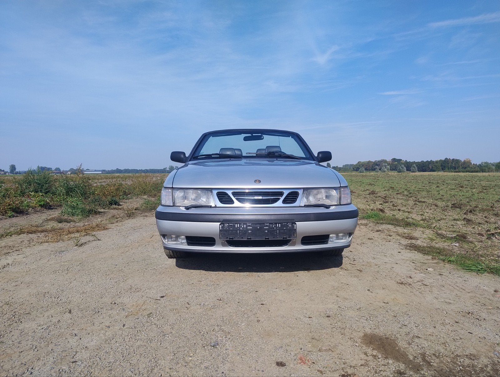 Mooie Saab 9.3 SE 2.0 benzine Cabrio MK1 Automaat LPI, Autos, Cuir, Entretenue par le concessionnaire, Noir, Automatique