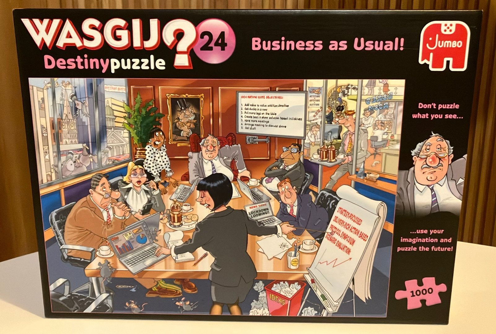 Wasgij Destiny nr. 24, 1000 stukjes, Enlèvement, Comme neuf