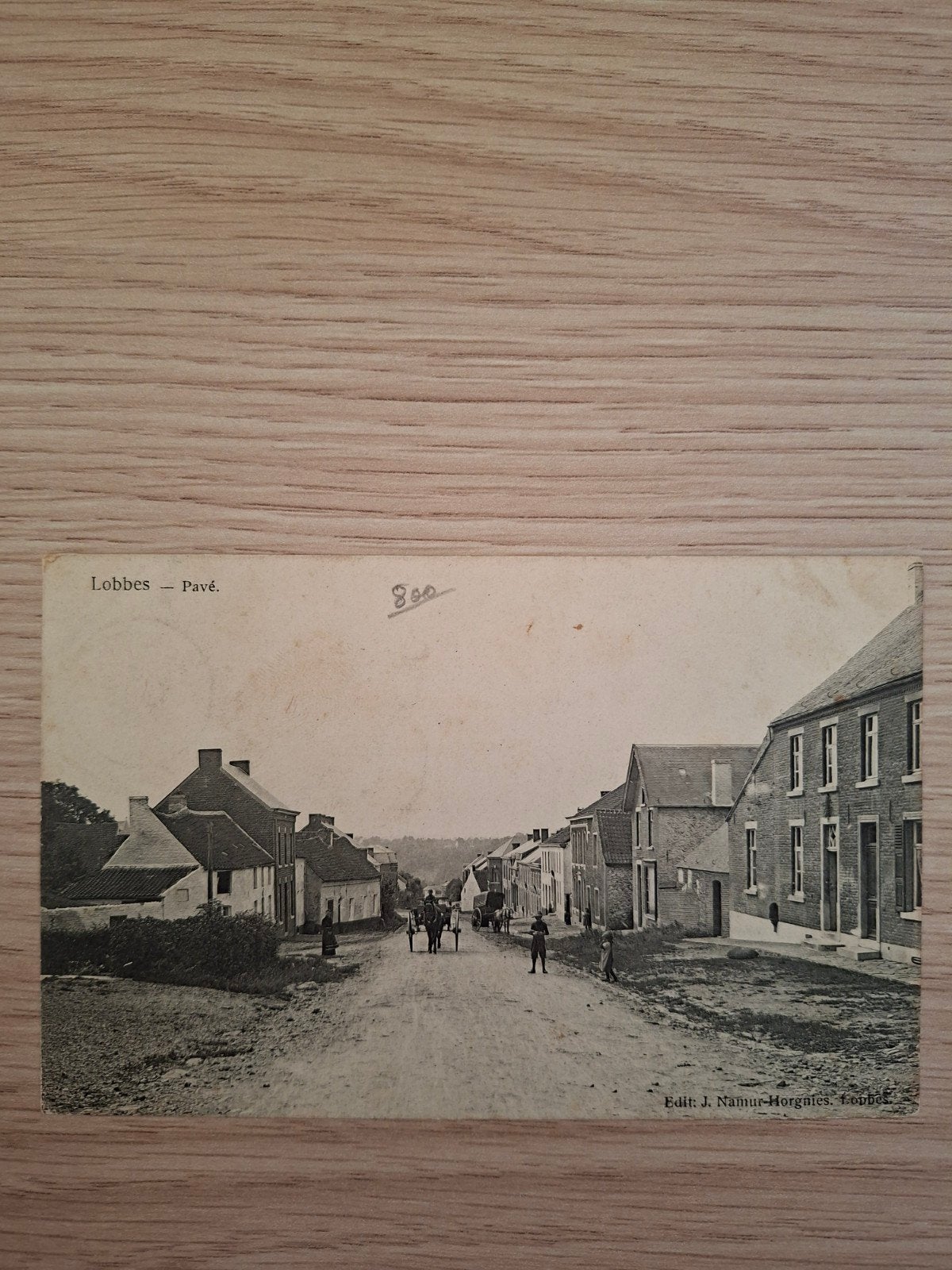carte postale lobbes ( atelage), Enlèvement ou Envoi