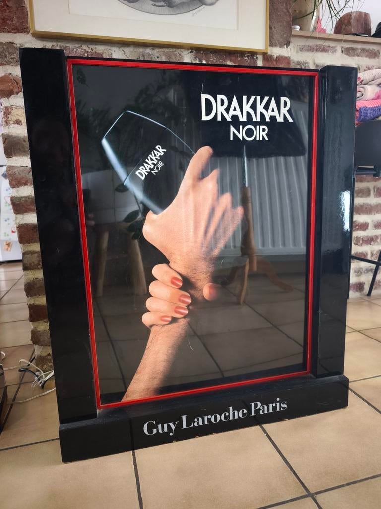 Origineel vintage Drakkar Noir /Fidji Guy Laroche, Boeken, Kunst en Cultuur | Fotografie en Design, Ophalen of Verzenden