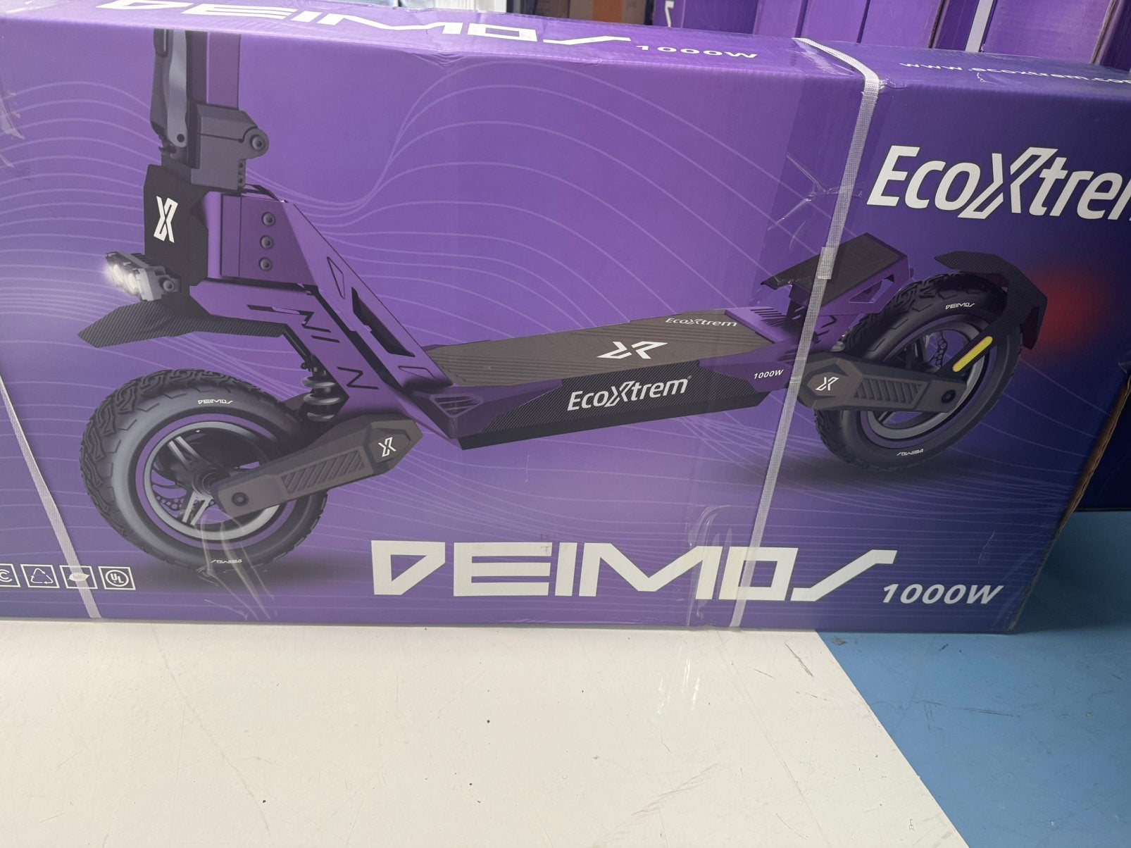 Elektrische step Ecoxtrem Deimos 1000w, Vélos & Vélomoteurs, Enlèvement