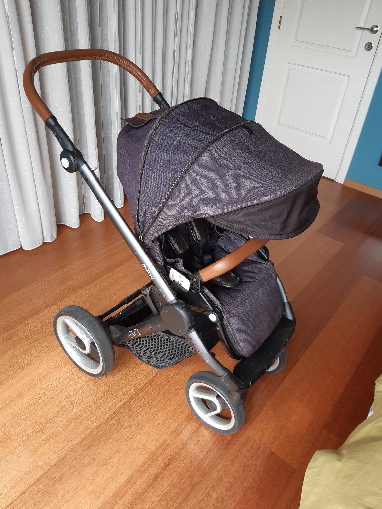 Kinderwagen incl toebehoren, Ophalen, Zo goed als nieuw, Combiwagen, Met autostoeltje