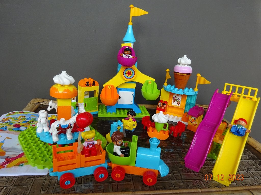 LEGO DUPLO Grote Kermis - 10840*PRIMA STAAT*, Ophalen of Verzenden, Duplo