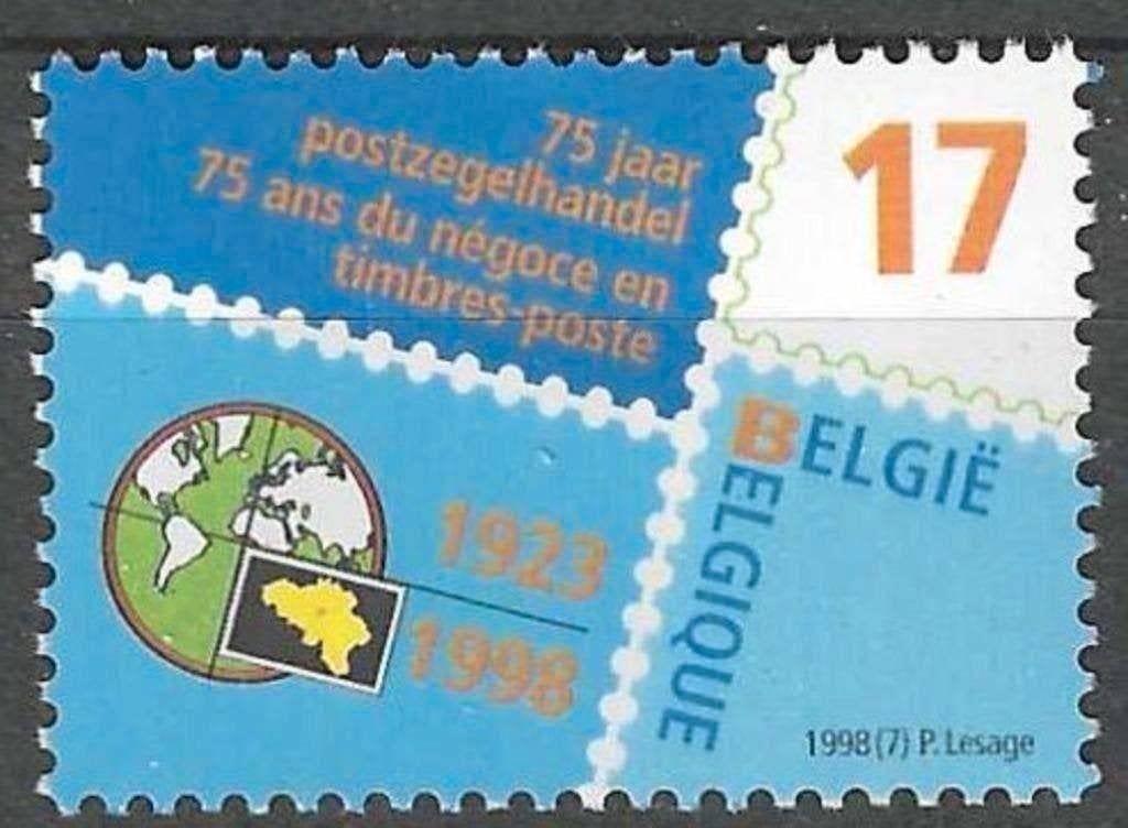 Belgique 1998 - Yvert/OBP 2752 - Le commerce de imbres (PF), Envoi, Non oblitéré, Neuf