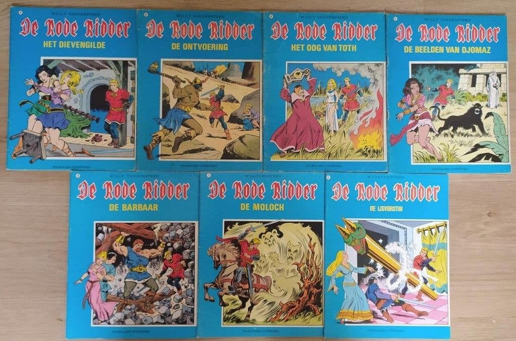 strips De Rode Ridder ( ongekleurde reeks ), Boeken, Ophalen of Verzenden