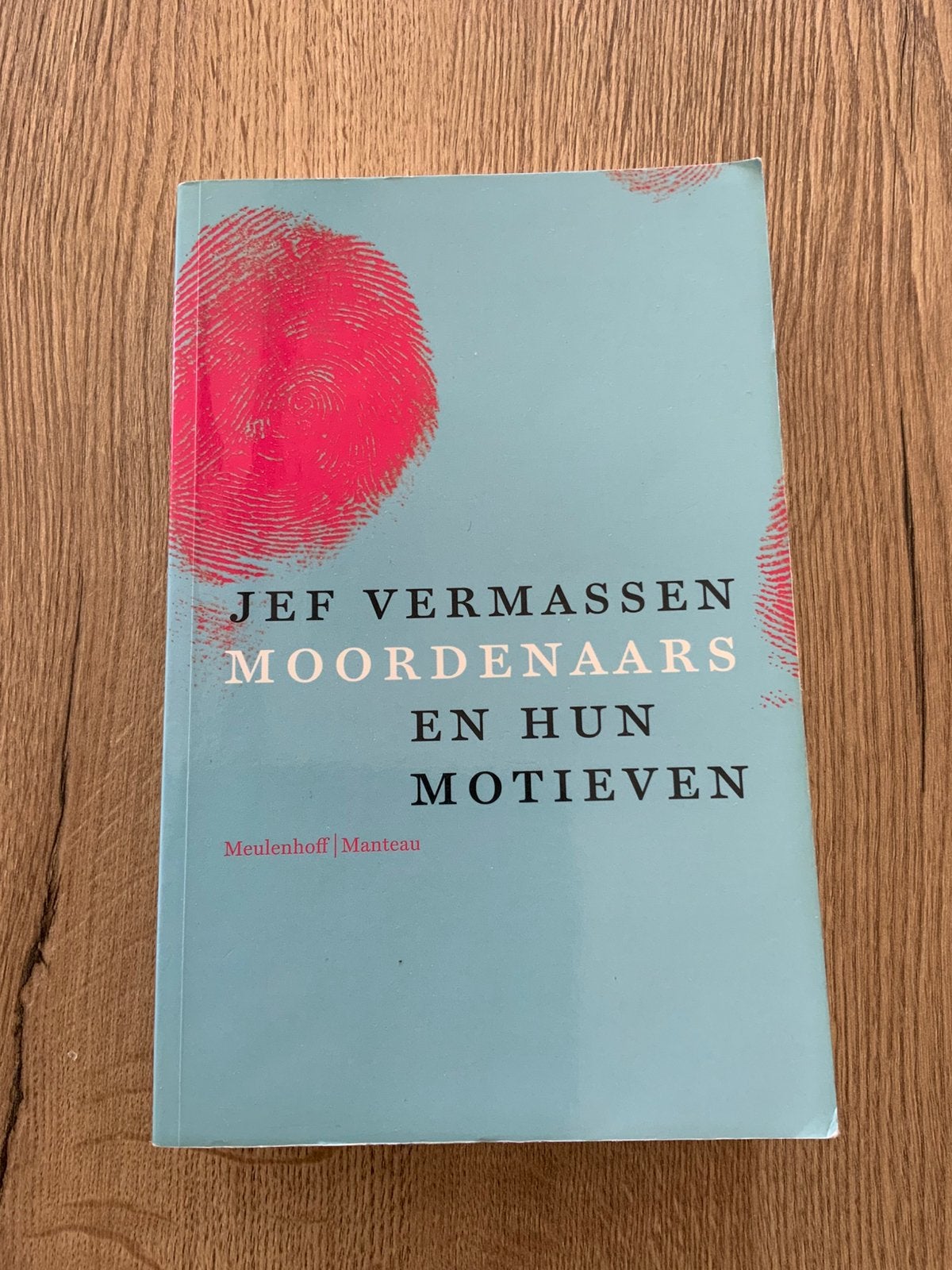 Jef Vermassen Moordenaars en hun motieven, Boeken, Ophalen, Zo goed als nieuw