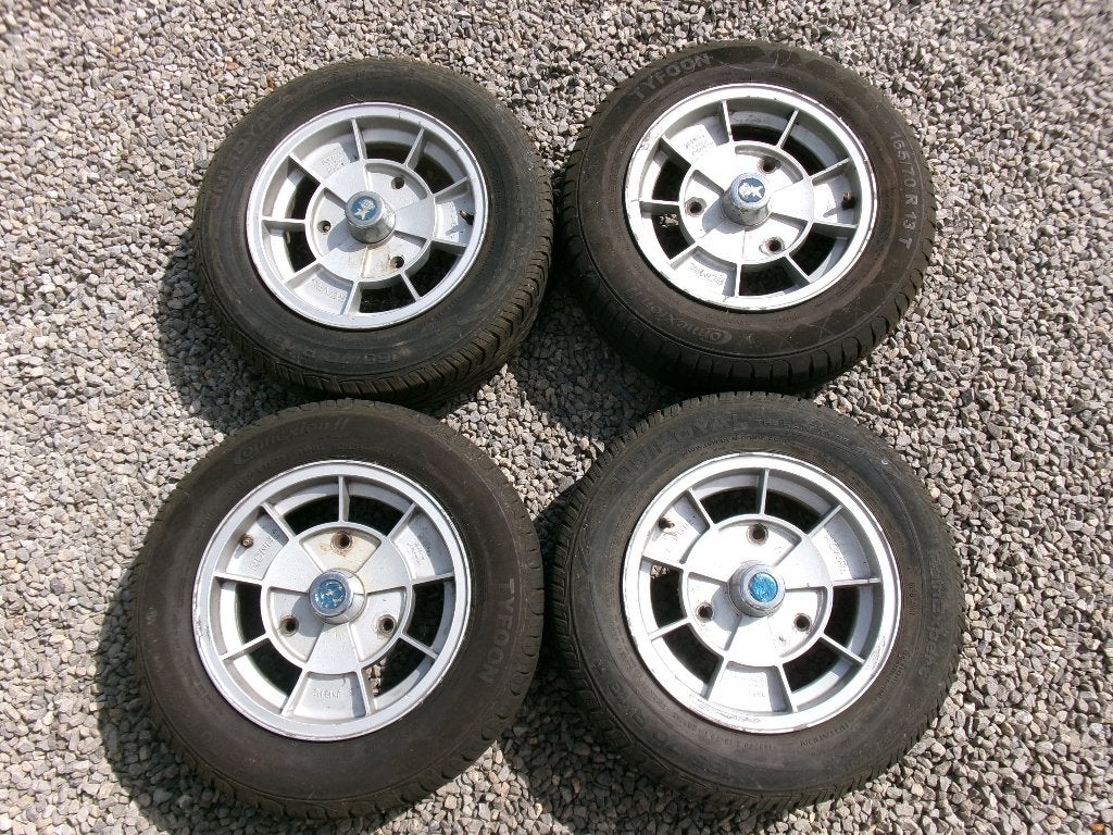 Jantes alu RONAL Renault 12,15,17, Enlèvement, 13 pouces, Jante(s)