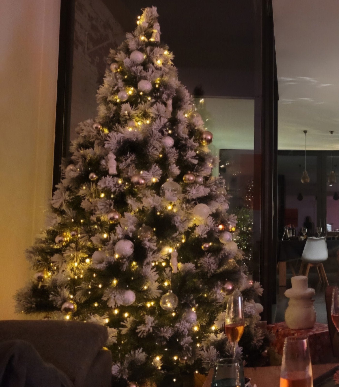 witte kerstboom 1,80-2,00m, Enlèvement