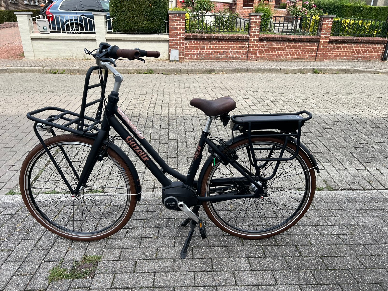 Gazelle elektrische fiets, Ophalen, Zo goed als nieuw, Minder dan 47 cm, 50 km per accu of meer