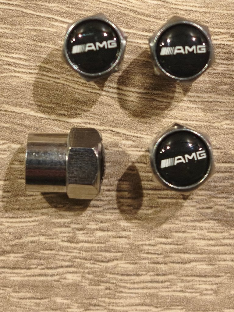 4 bouchons de valve Mercedes AMG , livraison gratuite, Enlèvement ou Envoi