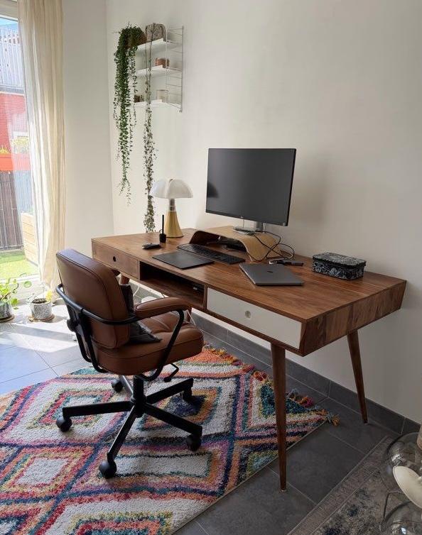 Bureau 150cm - Andersen (Maison du Monde), Ophalen, Gebruikt, 150 cm, Hout