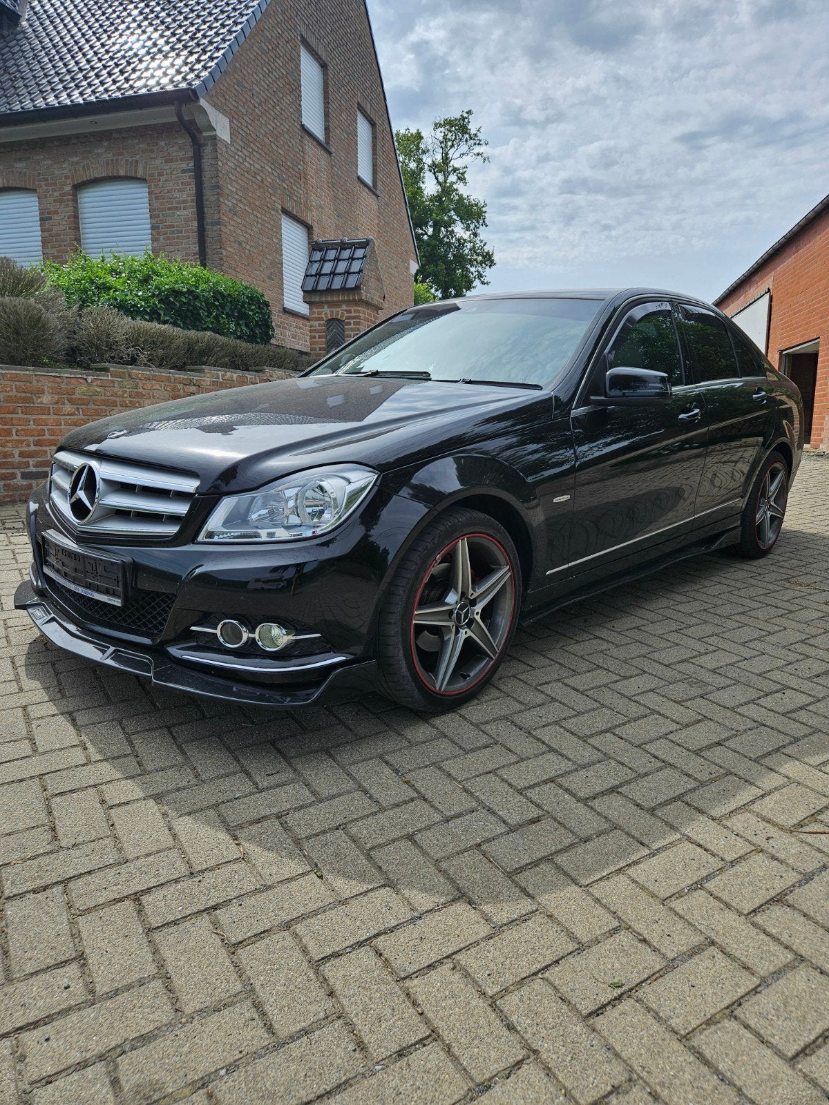 Mercedes c200 cdi rechts gestuurd, Auto's, 100 kW, Euro 5, Beige, 4 cilinders