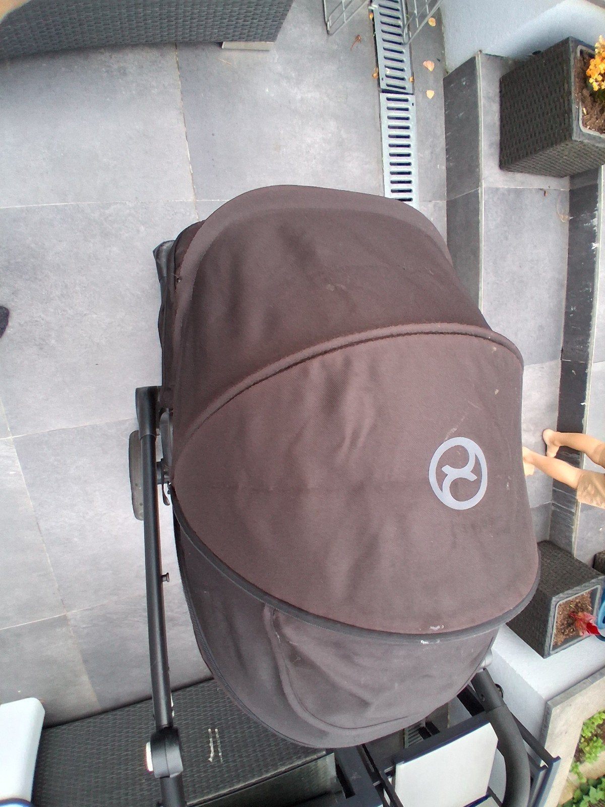 poussette Cybex avec assise, Enlèvement