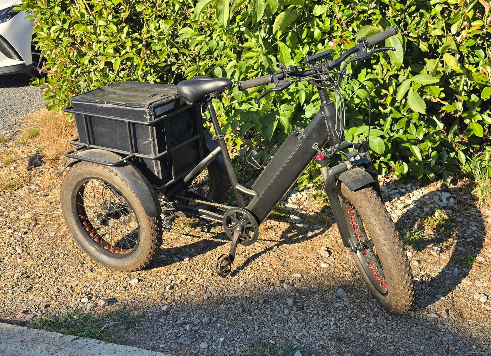 Tricycle électrique Fatbike, Autres modèles, 7 vitesses, Comme neuf, Enlèvement