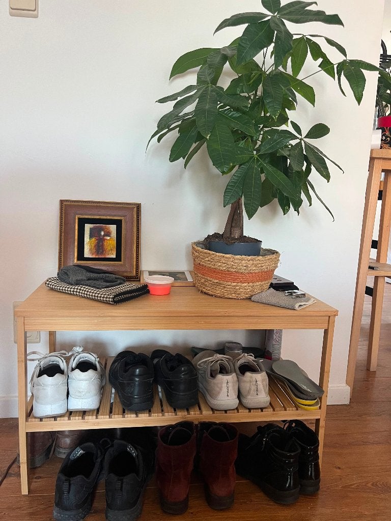 Meuble à chaussures – Bamboo shoe rack bench (3 tiers), Maison & Meubles, Armoires | Étagères à chaussures, Enlèvement, Comme neuf