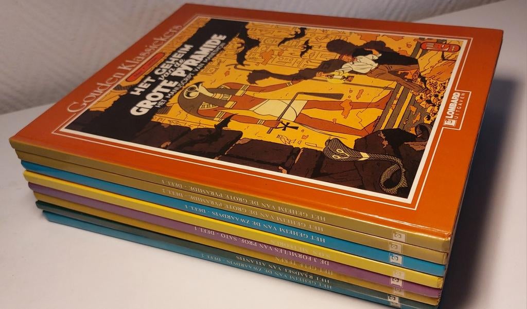 8 bandes dessinées à couverture rigide de Blake & Mortimer ?, Plusieurs BD, Enlèvement, Comme neuf