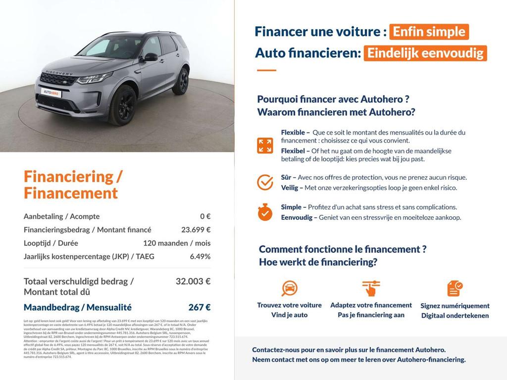 Land Rover Discovery Sport D165 Mild-Hybrid R-Dynamic S AWD, Auto's, Automaat, Gebruikt, Euro 6, Discovery Sport