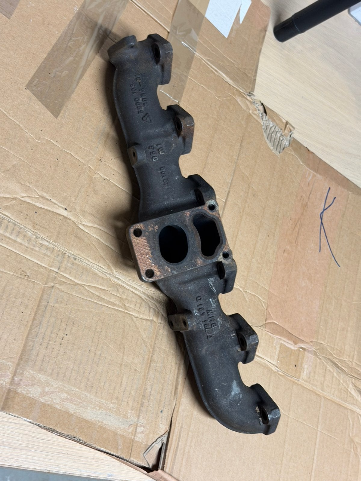 BMW 5-serie E60 E61 535d M57N Uitlaatspruitstuk 7794491D OEM, Auto-onderdelen, Ophalen of Verzenden, Gebruikt, BMW